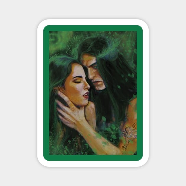 Type O negative Peter Steele Magnet by Alan Frost artwork