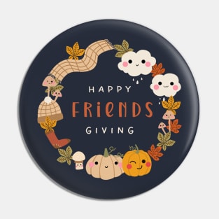 Happy Friendsgiving Pin