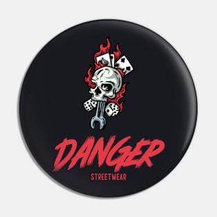 Danger Streetwear Pin