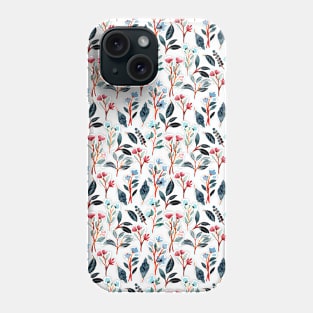 Watercooler Floral and leaf Pattern Phone Case