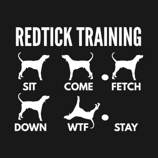 American Coonhound Training Redtick Tricks T-Shirt