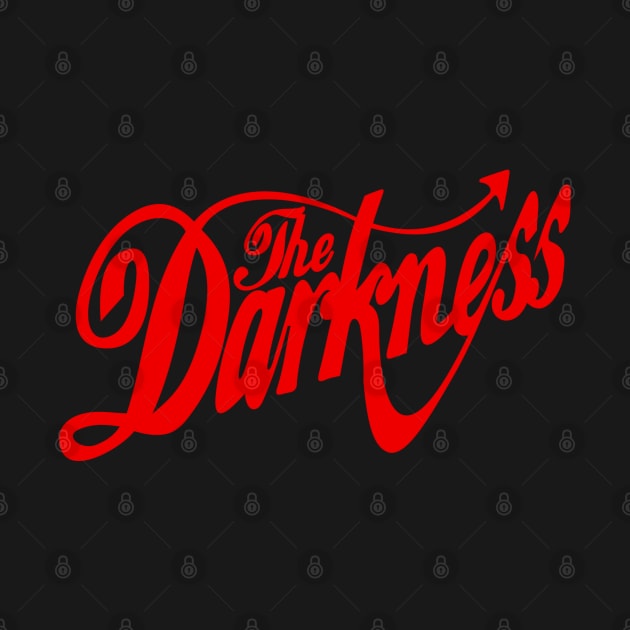 The Darkness Band Red Text by KAM Std