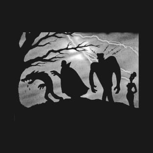 Abbot and Costello meet Frankenstein T-Shirt