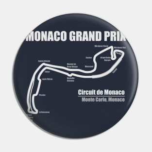 Monaco Grand Prix DS Pin