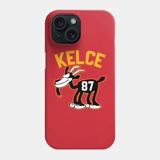 Kelce GOAT, Steamboat Willie Goat Phone Case