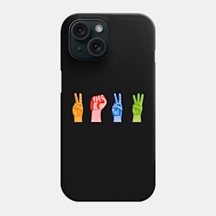 2023 hand sign Phone Case