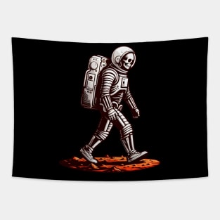 Astronaut Skeleton Tapestry