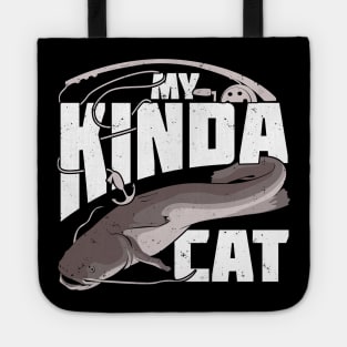 Catfish Fishing Fisherman Gift Tote