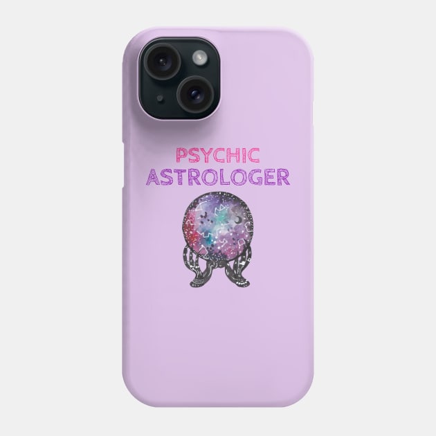 Psychic Astrologer astrology Clairvoyant Phone Case by Witchy Ways