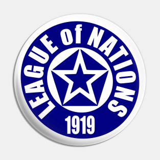 World History League of Nations Logo First World War World Peace Organization Woodrow Wilson Fourteen Points United Nations Pin