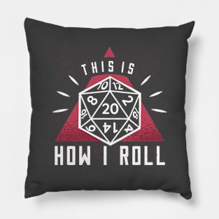 How I Roll Pillow