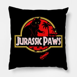 Jurassic Paws Pillow