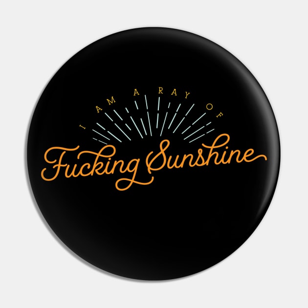 Ray of Sunshine Pin by Tyre Boone Goods & Apparel