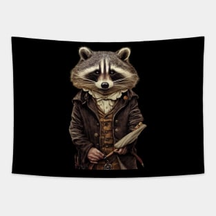 Raccoon Dressed Up Like Bilbo Baggins Tapestry