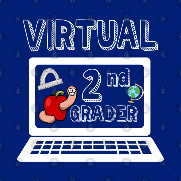 Virtual Second Grader - Distance Learning Back to School by ArtsyTshirts