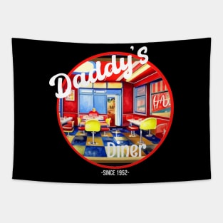 Daddy's Diner Tapestry