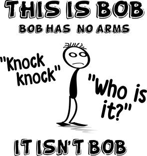 This is Bob. Bob has no arms. Magnet