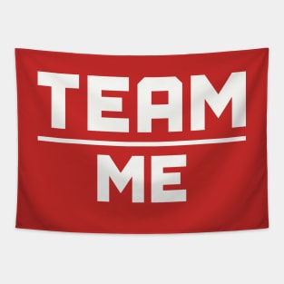 Team Over Me Tapestry