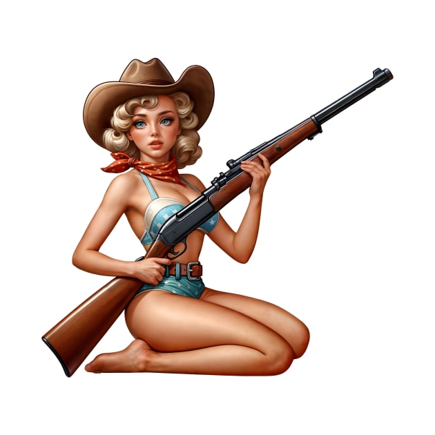 Cowgirl by Rawlifegraphic