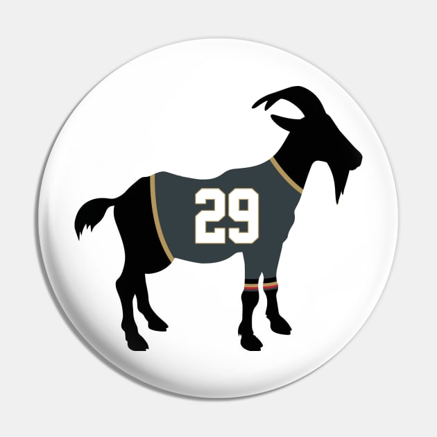 Marc-Andre Fleury  Vegas Golden Knights Jersey GOAT Pin by cwijeta