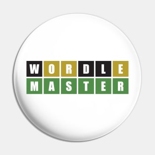 Wordle Master (Wordle Style) Pin