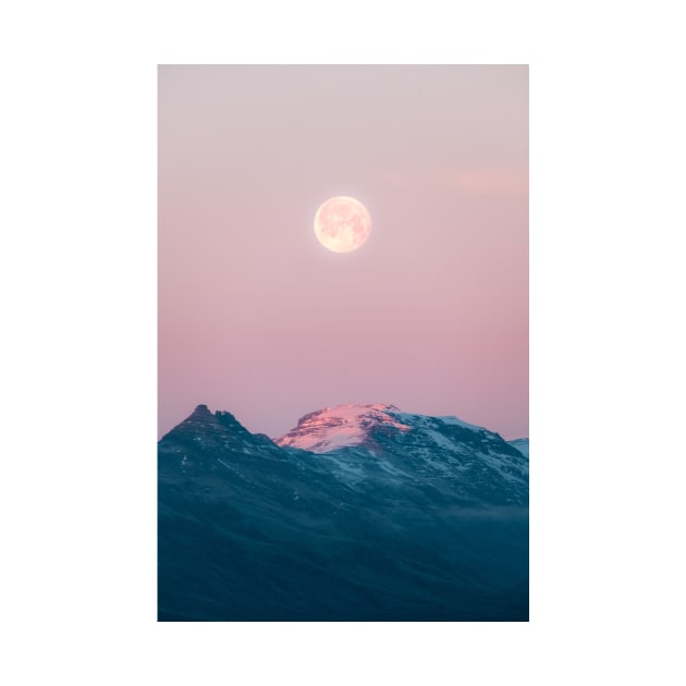 Moon and the Mountains – Landscape Photography by regnumsaturni