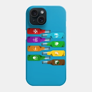 Zombie Perks Take Your Pick on Teal Phone Case