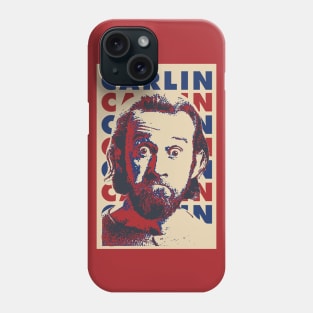 George Carlin Funny Pop Art Style Phone Case