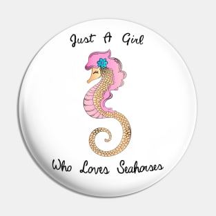 Cute Seahorse Pin