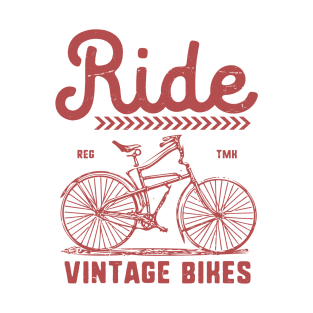 Ride Vintage Bikes T-Shirt