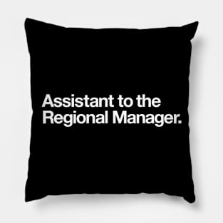 Assistant to the Regional Manager Pillow