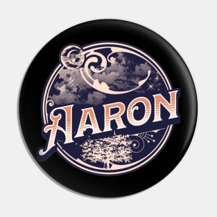 Aaron Name Tshirt Pin