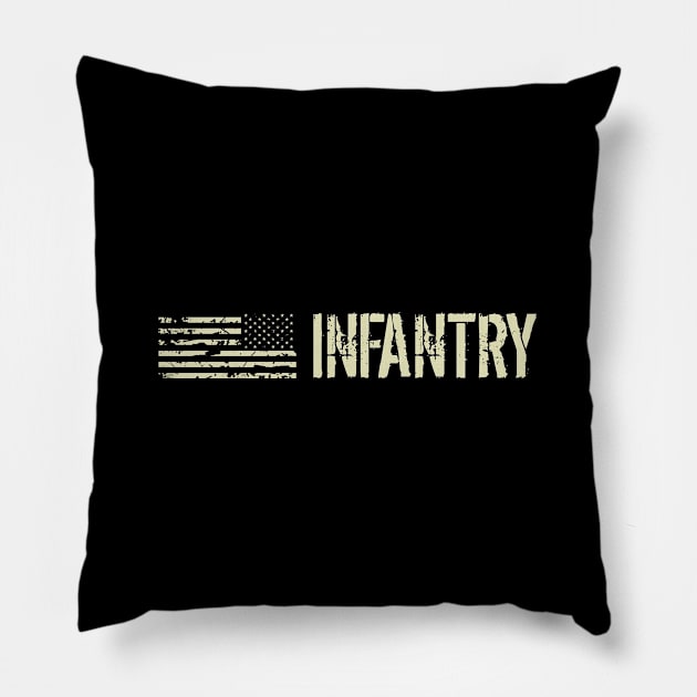 Infantry Pillow by Jared S Davies