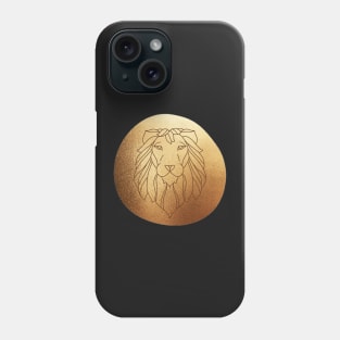 Taurus Zodiac  Metallic Gold Phone Case