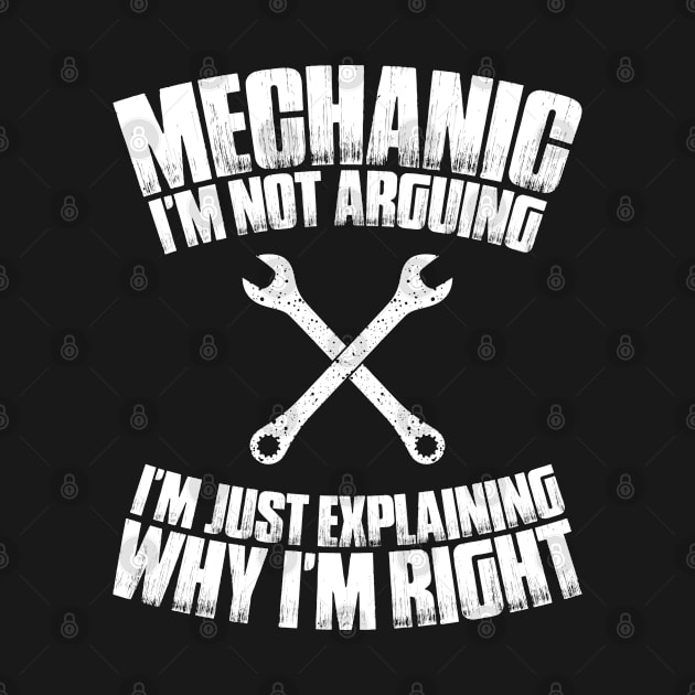 Mechanic Mechanist Mechanician Fitter by Krautshirts