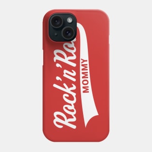 Rock 'n' Roll Mommy (Mom / Mother's Day / White) Phone Case