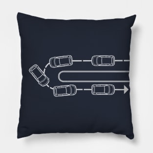 The Handbrake Turn Pillow