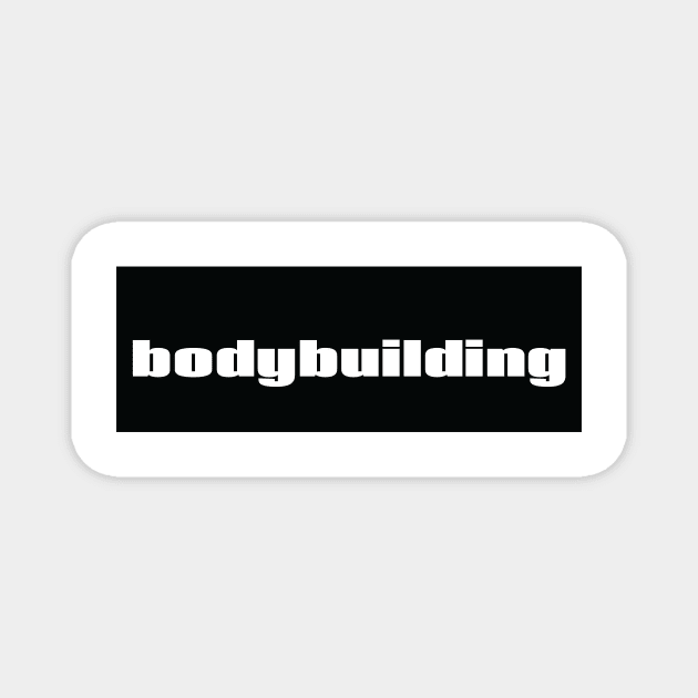 Bodybuilding Magnet by ProjectX23Red