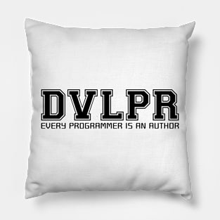 DVLPR: Every programmer is an author Pillow