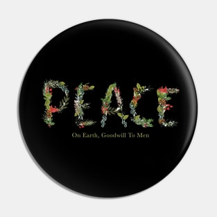 Peace on Earth Pin