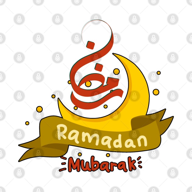 RAMADAN MUBARAK, Cool design to wear  to celebrate the  holy month of RAMADAN by KIRBY-Z Studio