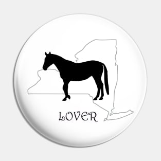 New York Horse Lover Gift Pin