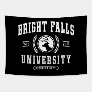 Bright Falls University Emblem Tapestry