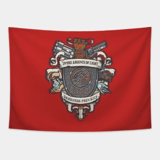 Paranormal Bureau Crest Tapestry