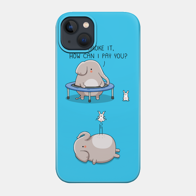 I broke it - Animals - Phone Case