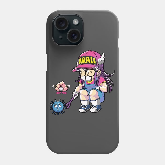 social distancing Phone Case by sambukino