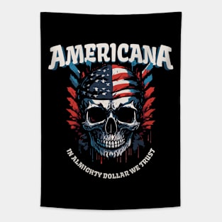 american USA dollar Tapestry