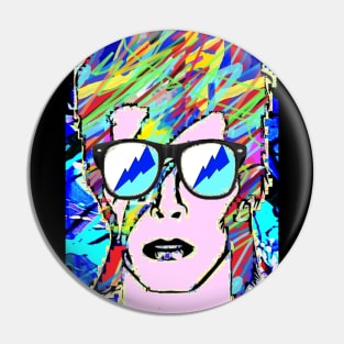 star man graffiti art 24 Pin