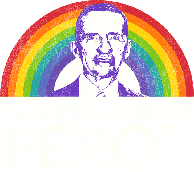 Together With Ross Perot Kids T-Shirt by darklordpug