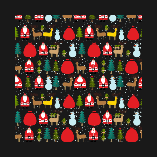 Winter Christmas Pattern T-Shirt